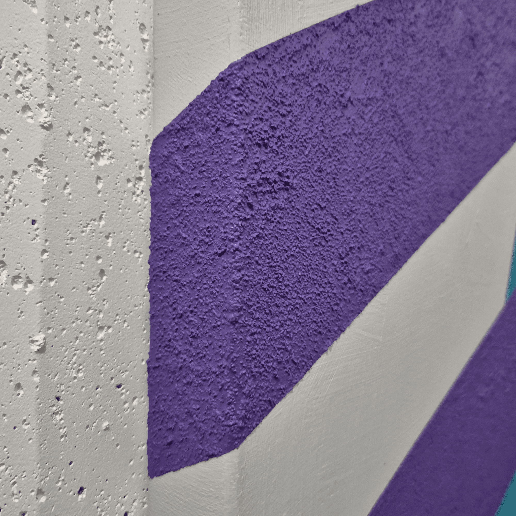 Geometric, abstract art - Gravity Uplifting Painting by Adra 5 cm edge detail 03